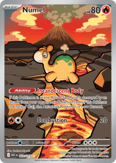 Numel Illustration Rare card from Ascended Heroes