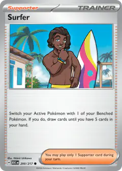 Surfer Common card from Ascended Heroes