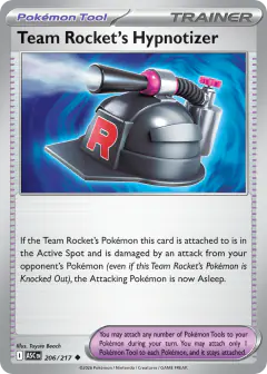 Team Rocket's Hypnotizer Uncommon card from Ascended Heroes