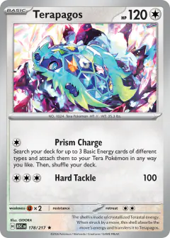 Terapagos Rare card from Ascended Heroes