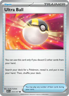 Ultra Ball Common card from Ascended Heroes