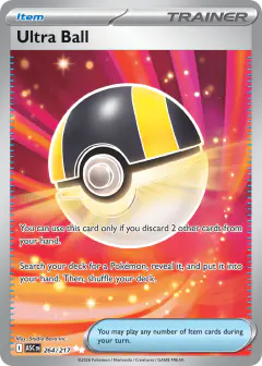 Ultra Ball Ultra Rare card from Ascended Heroes