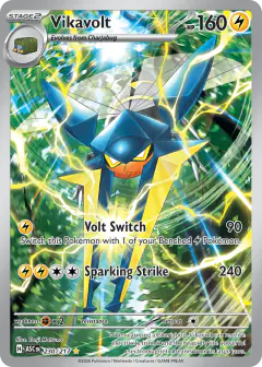 Vikavolt Illustration Rare card from Ascended Heroes
