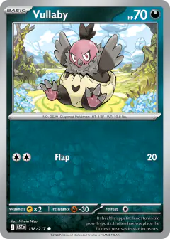 Vullaby Common card from Ascended Heroes
