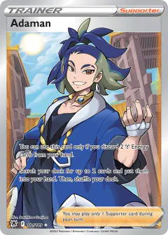 Adaman Rare Ultra card from Astral Radiance