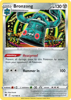Bronzong Uncommon card from Astral Radiance