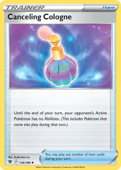 Canceling Cologne Uncommon card from Astral Radiance