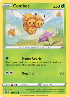 Combee Common card from Astral Radiance