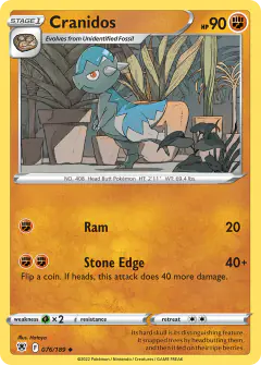 Cranidos Uncommon card from Astral Radiance