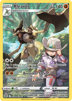 Kleavor Trainer Gallery Rare Holo card from Astral Radiance