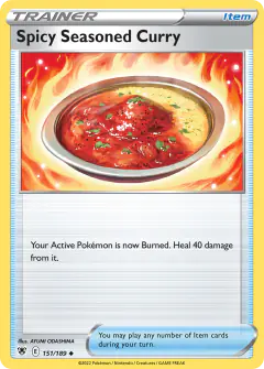 Spicy Seasoned Curry Uncommon card from Astral Radiance