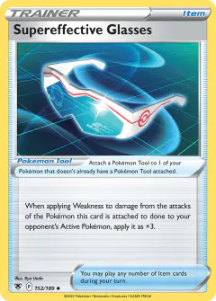 Supereffective Glasses Uncommon card from Astral Radiance
