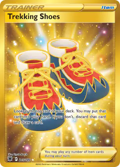 Trekking Shoes Rare Secret card from Astral Radiance