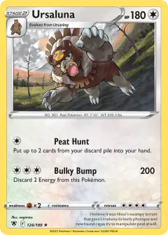 Ursaluna Rare card from Astral Radiance