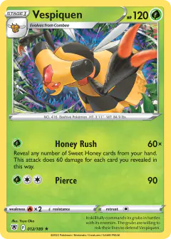Vespiquen Rare card from Astral Radiance