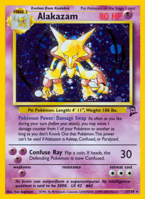 Alakazam Rare Holo