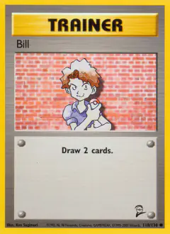 Bill Common card from Base Set 2