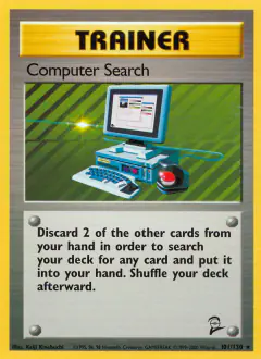 Computer Search Rare card from Base Set 2