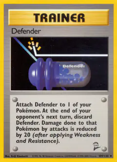 Defender Uncommon card from Base Set 2