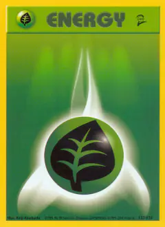 Grass Energy Common card from Base Set 2