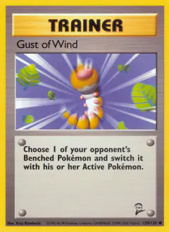 Gust of Wind Common card from Base Set 2