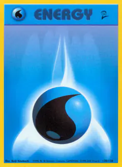 Water Energy Common card from Base Set 2
