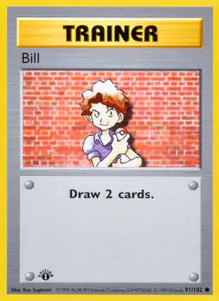 Bill Common card from Base Set