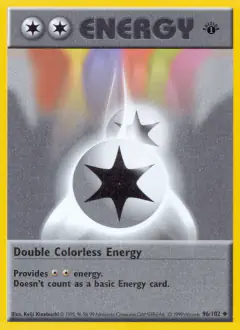 Double Colorless Energy Uncommon card from Base Set