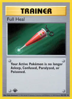 Full Heal Uncommon card from Base Set