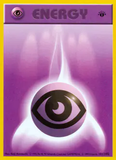 Psychic Energy Promo and other card from Base Set