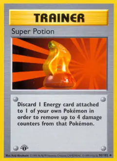 Super Potion Uncommon card from Base Set