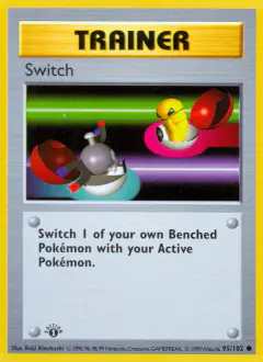 Switch Common card from Base Set