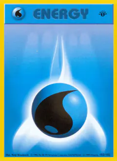 Water Energy Promo and other card from Base Set