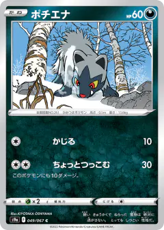 Poochyena Common card from Battle Region