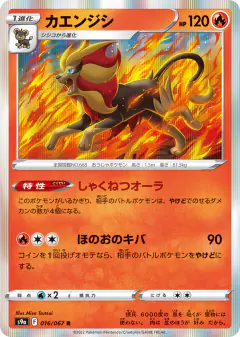 Pyroar Rare card from Battle Region
