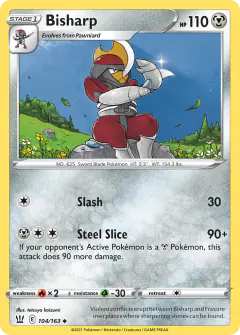 Bisharp Uncommon card from Battle Styles