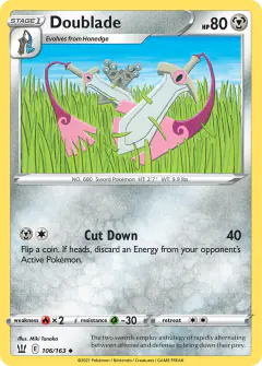 Doublade Uncommon card from Battle Styles