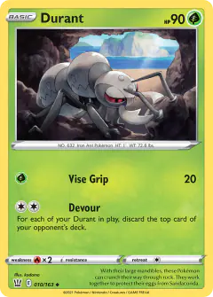 Durant Uncommon card from Battle Styles