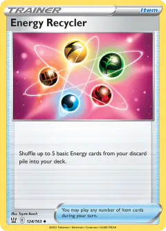 Energy Recycler Uncommon card from Battle Styles