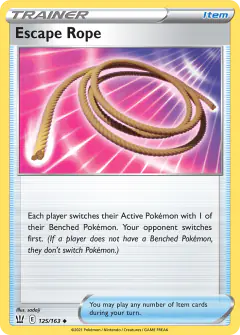 Escape Rope Uncommon card from Battle Styles