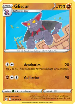Gliscor Uncommon card from Battle Styles