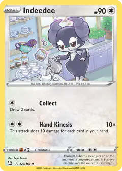 Indeedee Uncommon card from Battle Styles