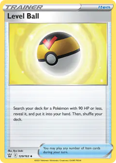 Level Ball Uncommon card from Battle Styles