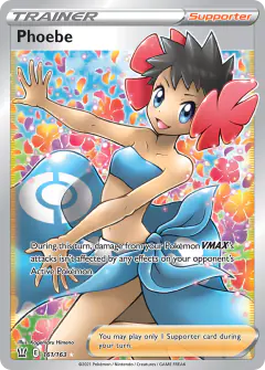 Phoebe Rare Ultra card from Battle Styles