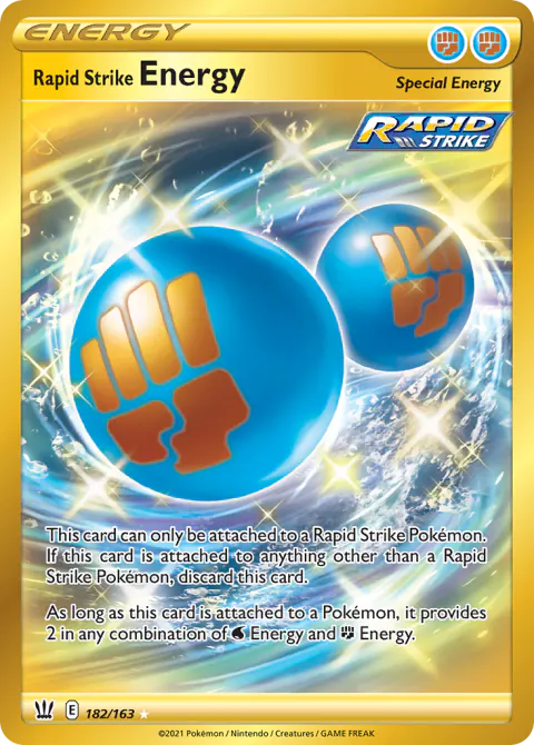 Rapid Strike Energy Rare Secret