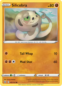 Silicobra Common card from Battle Styles