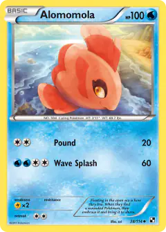 Alomomola Uncommon card from Black & White Base