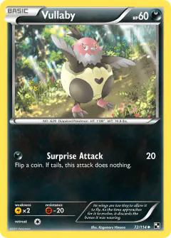 Vullaby Uncommon card from Black & White Base