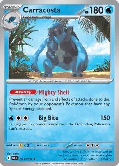 Carracosta Rare card from Black Bolt