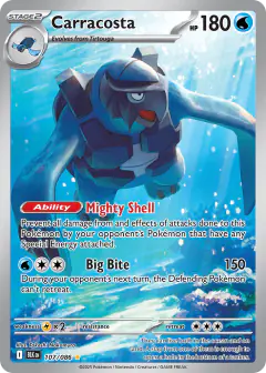 Carracosta Illustration Rare card from Black Bolt